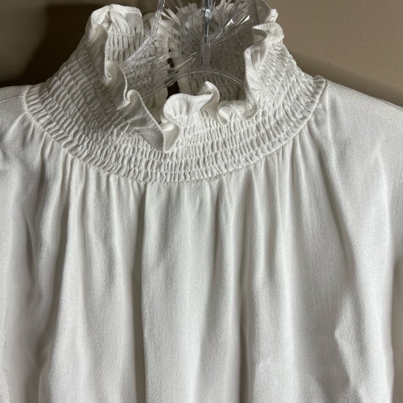 Les Hermiones paris CJ Shirred crepe mini dress size 4 - Picture 7 of 16